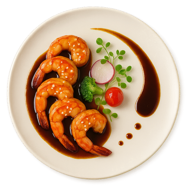 Camarones Teriyaki