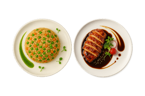 Combo 1: Arroz Frito + Pollo Teriyaki