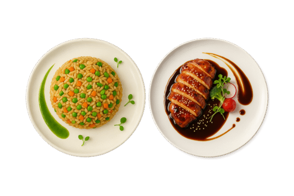 Combo 1: Arroz Frito + Pollo Teriyaki