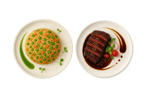 Combo 4: Arroz Frito + Res Teriyaki